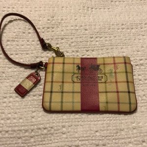 Coach wristlet